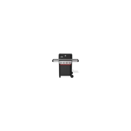 Barbecue gaz WEBER Spirit E-425 mix black grill et plancha sur chariot, 61x45 cm