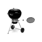 Barbecue charbon WEBER master-touch GBS premium E-5775 black sur pied 57 cm