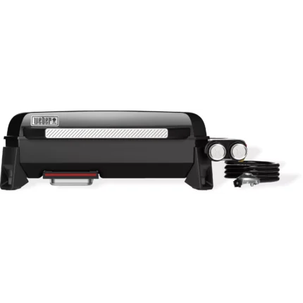 Plancha gaz WEBER black 2 brûleurs à poser, 56x41 cm