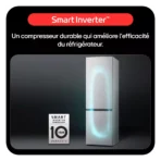 Réfrigérateur combiné LG GBBSJ2CCPY – Image 13