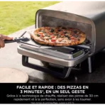 Four à pizza électrique NINJA MO201EU inox noir pizza 30 cm, fonction air fryer, thermostat digital – Image 3