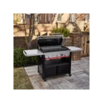 Plancha gaz WEBER black 3 brûleurs sur chariot, 76x46 cm – Image 4