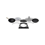 Barbecue gaz CAMPINGAZ 3 SERIES CLASSIC WLX inox 3 brûleurs sur chariot, 61x45 cm – Image 4