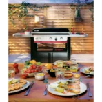 Plancha gaz WEBER black 3 brûleurs sur chariot, 76x46 cm – Image 5