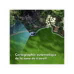 Robot tondeuse NAVIMOW i105E sans fil périphérique, 500 m² de superficie – Image 6