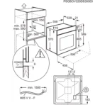 Four encastrable ELECTROLUX EOH4P46BX0 – Image 2