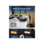 Aspirateur laveur TINECO Floor One S9 Artist avec fonction vapeur, autonomie élevée – Image 8