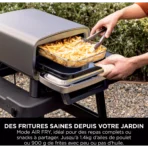 Four à pizza électrique NINJA MO201EU inox noir pizza 30 cm, fonction air fryer, thermostat digital – Image 8